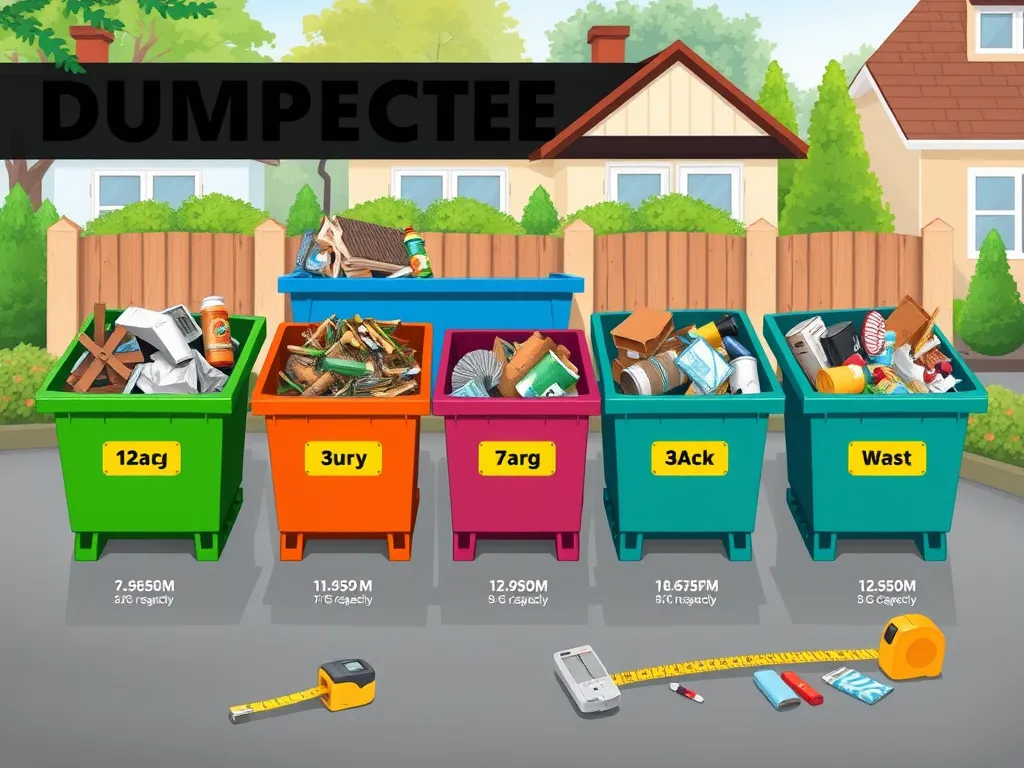 Ultimate Guide to Choosing Dumpster Size for Your Needs